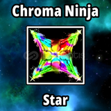 Chroma Ninja Star [Blade Ball]
