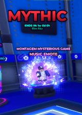 Blue Lock Montagem Mysterıous Game Emote 