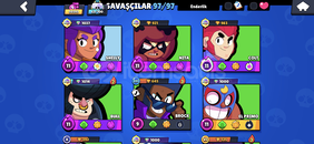 50k Kupa 97 Karakter Mükemmel Hesap