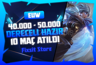 ⭐️DERECELİ HAZIR⭐️EUW 40K+M.ÖZ 30 LVL /SON HESAP ⭐️DERECELİ HAZIR⭐️EUW 40K+M.ÖZ 30 LVL /SON HESAP