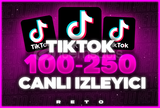 ⭐SAATLİK⭐ 100-250 TİKTOK CANLI İZLEYİCİ