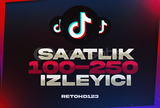 ⭐ SAATLİK ⭐ 100-250 Tiktok Canlı İzleyici