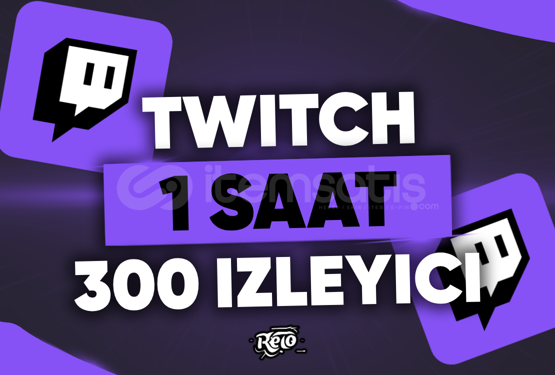 ⭐ SAATLİK ⭐300 İZLEYİCi TWITCH ⭐ ⭐ SAATLİK ⭐300 İZLEYİCi TWITCH ⭐