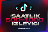 ⭐ SAATLİK ⭐ 500-1000 Tiktok Canlı İzleyici