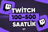 ⭐ SAATLİK ⭐ TWITCH 100-500 İZLEYİCİ