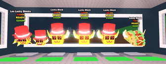 SAB LUCKY BLOCK ADMIN 2 TACO 3 LUCKY 1 LOS LUCKY