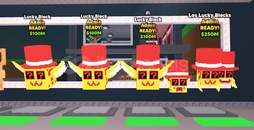 SAB LUCKY BLOCK ADMIN 4 LUCKY 1 LOS LUCKY