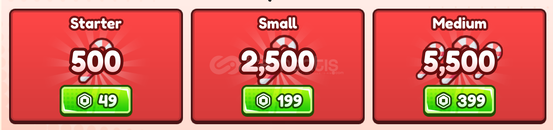 Saber Simulator Candy Canes 2500