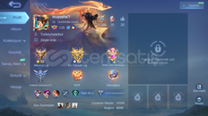 ✨Hero FULL l 198 Skin Amblem Max Mükemmel Hesap✨