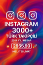  ⚡3000+ TÜRK TAKİPÇİLİ 2014 YILI⚡HESAP (11 YIL)⚡