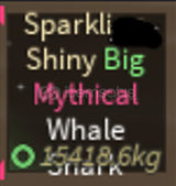 Fisch | Spark. Shiny Big Mythical Whale Shark