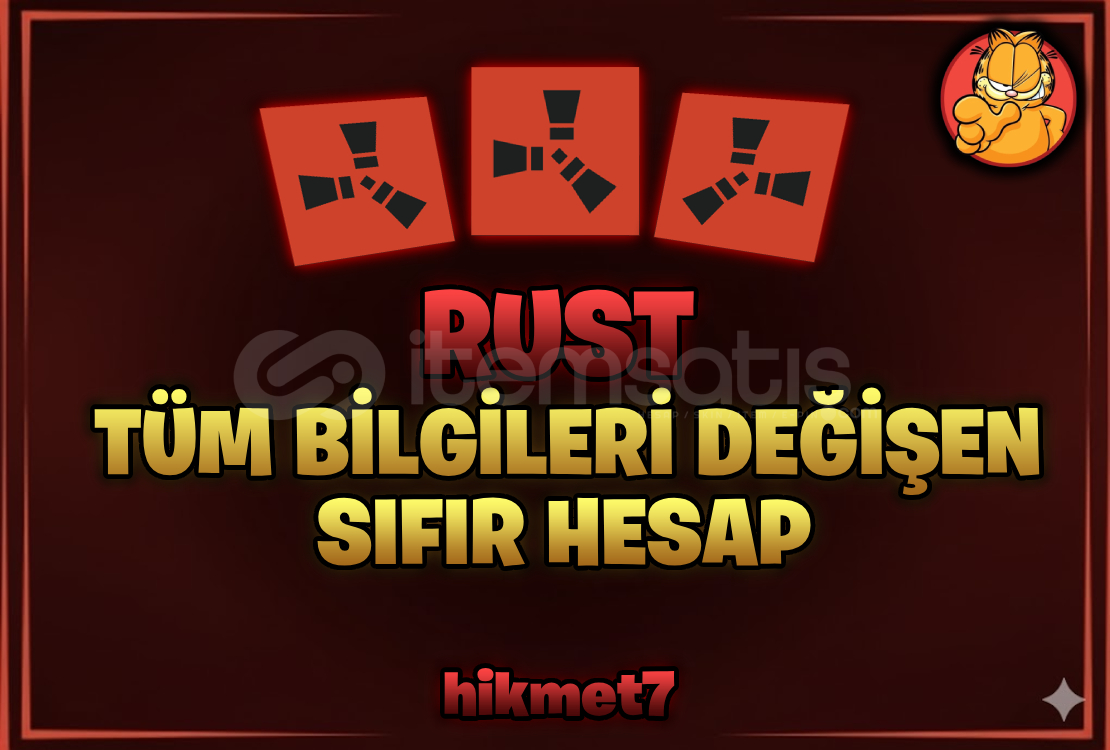 ⭐(SADECE 1 KİŞİYE ÖZEL) RUST STEAM HESABI⭐ ⭐(SADECE 1 KİŞİYE ÖZEL) RUST STEAM HESABI⭐