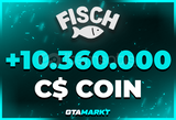 ⭐Fisch 10.360.000M C$ Coins | SORUNSUZ!⭐