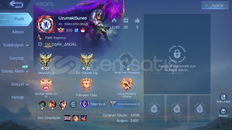 ✨Hero 125 | 162 Skin Amblem Max Mükemmel Hesap ✨ ✨Hero 125 | 162 Skin Amblem Max Mükemmel Hesap ✨