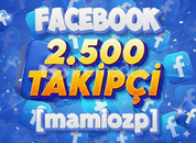 ⭐️[SAĞLAM] 2.5K FACEBOOK TAKİPÇİ ⭐️