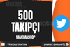 ⭐️[SAĞLAM] 500 TWİTTER TAKİPÇİ GARANTİLİ