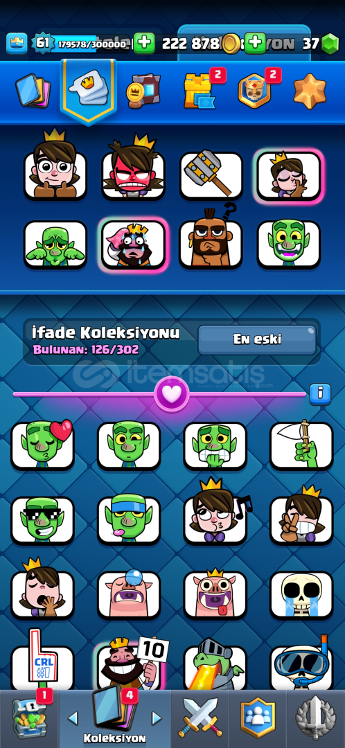Saglam güzel clash royale hesabı  Saglam güzel clash royale hesabı