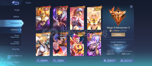 Mega 520 Skin 75Yıldız Mistik 2Legendli⚡