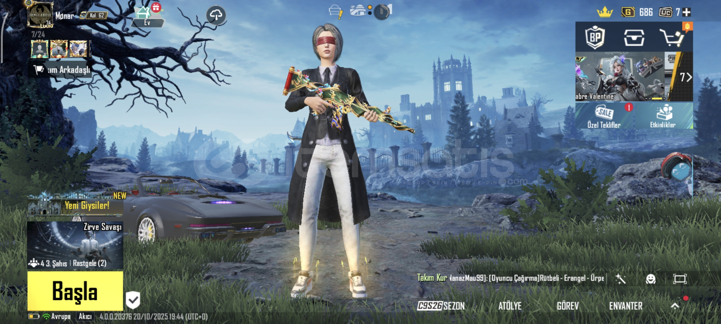 Sağlam Pubg Hesabı  Sağlam Pubg Hesabı