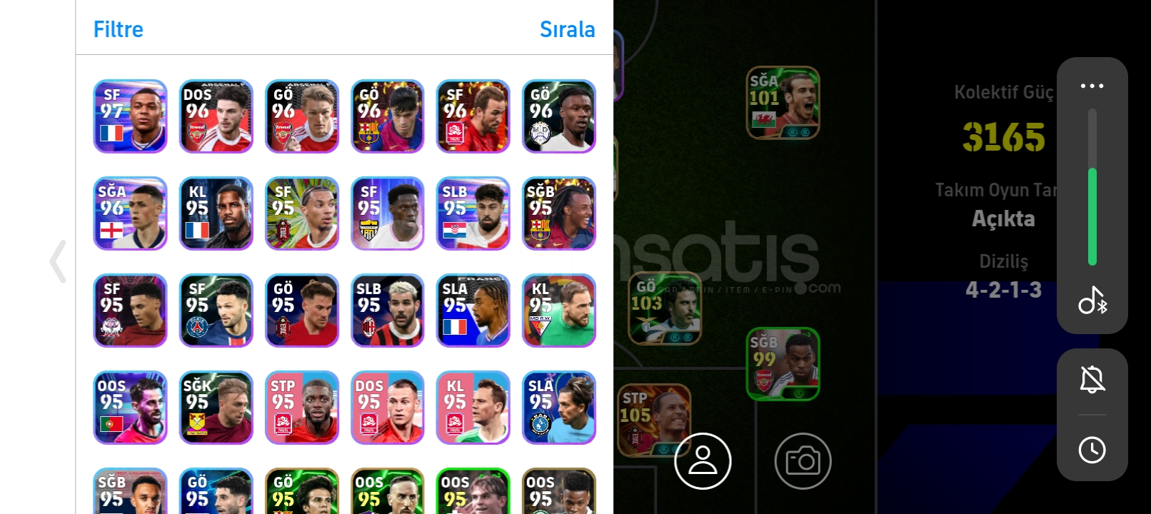 Sağlam savunmalı ucuz hesap Sağlam savunmalı ucuz hesap