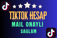 ⭐SAĞLAM YENİ TİKTOK HESABI E MAİL ONAYLI⭐