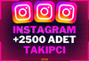 ⭐[SAĞLAYICI] +2500 ADET INSTAGRAM TAKİPÇİ