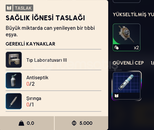 Sağlık İğnesi Taslağı