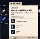 Sağlık İğnesi Taslağı (Blueprint)