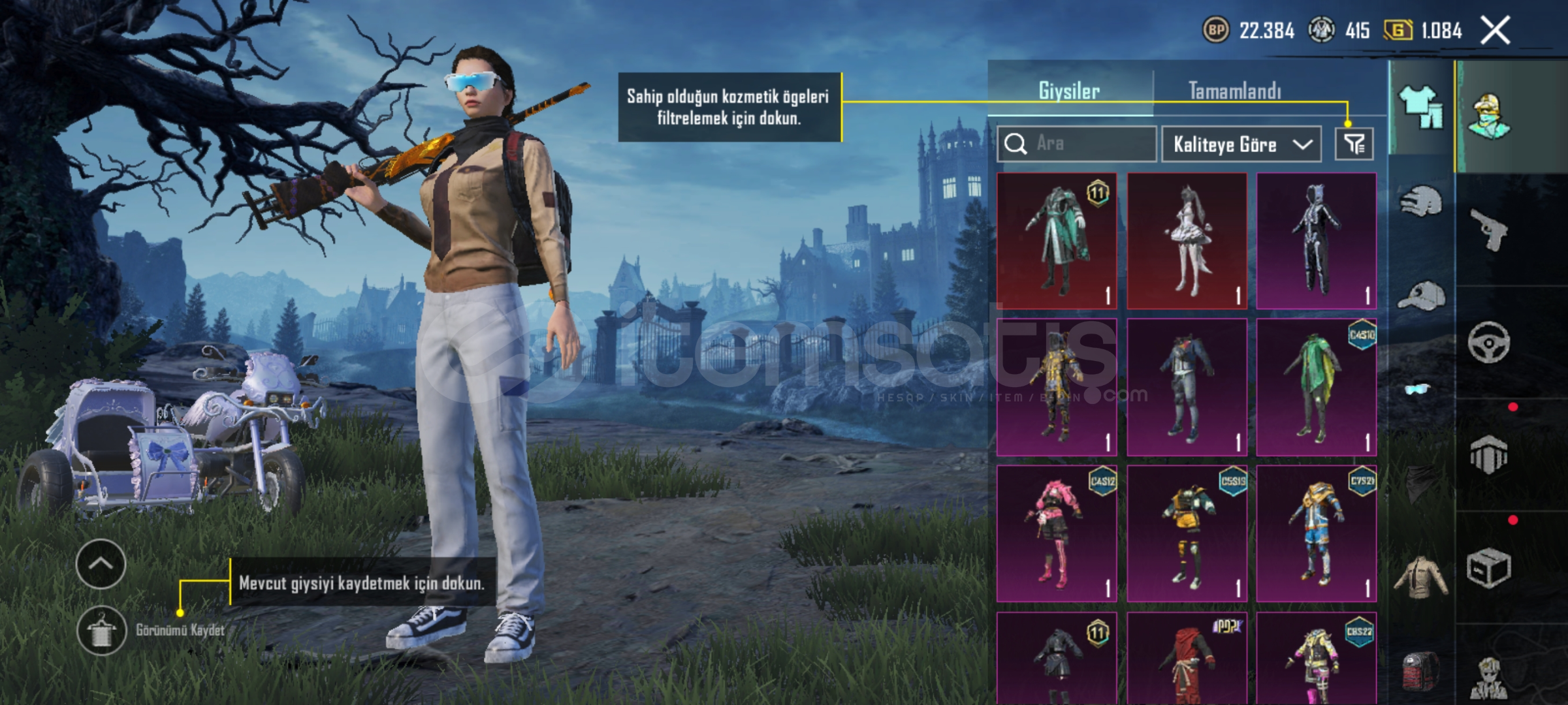 Sahibinden 2021 Kayıtlı PUBG Hesabı Sahibinden 2021 Kayıtlı PUBG Hesabı