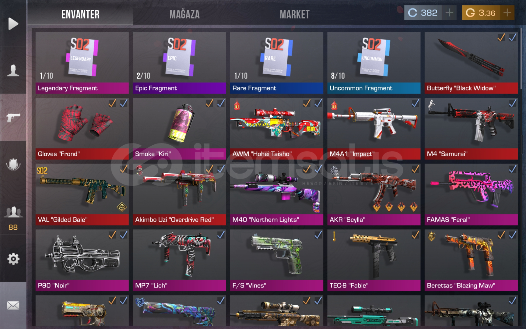 Sahibinden Tek sezon elite 6k gold hesap