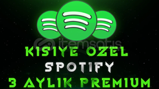 ⭐Şahsi Hesabınıza 3 Aylık Spotify Premium⭐!