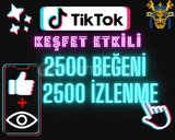 ⭐[KALİTELİ] 2500 BEĞENİ VE 2500 İZLENME (7/24)