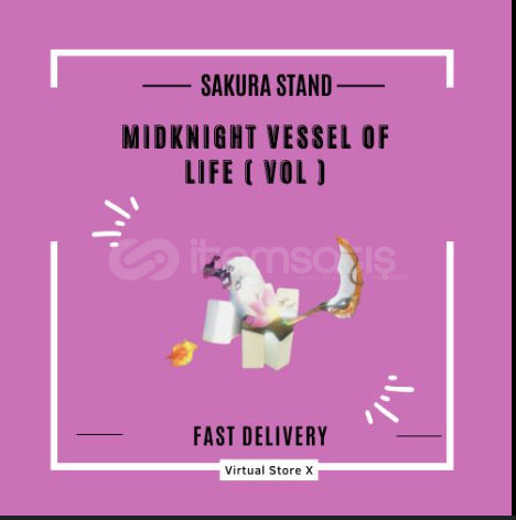 SAKURA STAND MIDKNIGHT VESSEL OF LIFE (MK VOL) SAKURA STAND MIDKNIGHT VESSEL OF LIFE (MK VOL)