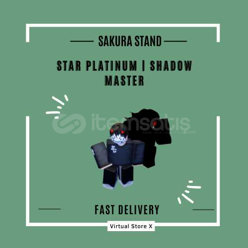 Star Platinium Shadow Master | SAKURA STAND Star Platinium Shadow Master | SAKURA STAND