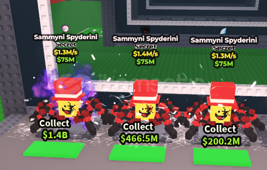 Sammyni Spyderini 1.3m 1 mutasyon 3x Sammyni Spyderini 1.3m 1 mutasyon 3x