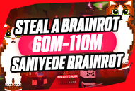 ⭐[SANİYEDE] Steal A Brainrot 60-110m Pack