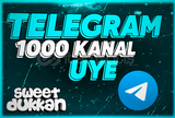⭐SANİYESİNDE⭐ 1000 TELEGRAM KANAL/GRUP ÜYESİ