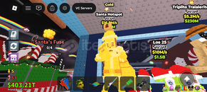 Santa hotspot 16m/s (Gold)