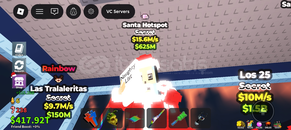 Santa hotspot 15m/s
