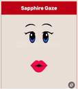 Sapphire Gaze Roblox Face