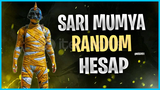 ⭐️SARI MUMYA⭐️[BOŞ YOK] PUBG RANDOM HESAP