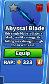 Abyssal Blade (BLADE BALL)