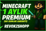 Minecraft 1 Aylık Premium Hesap + Garantili