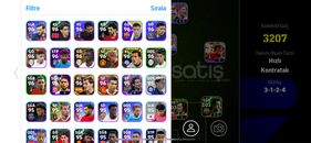 SATILIK 107 RONALDO 106 rodri zico