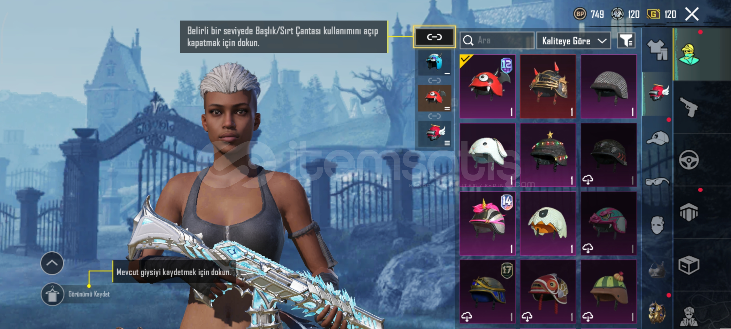 Satılık 155 destansı hesap Satılık 155 destansı hesap