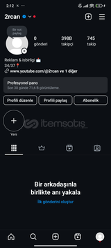 Satılık 400k Instagram hesabı mavi tikli