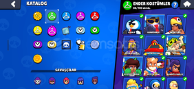 Satılık brawl stars hesabı 