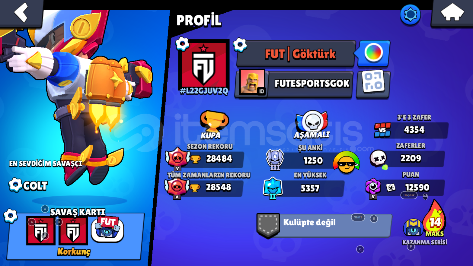 ????SATILIK BRAWL STARS HESABI???? ????SATILIK BRAWL STARS HESABI????