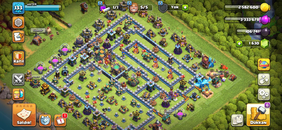 satılık clash of clans hesabı 133 level + CR