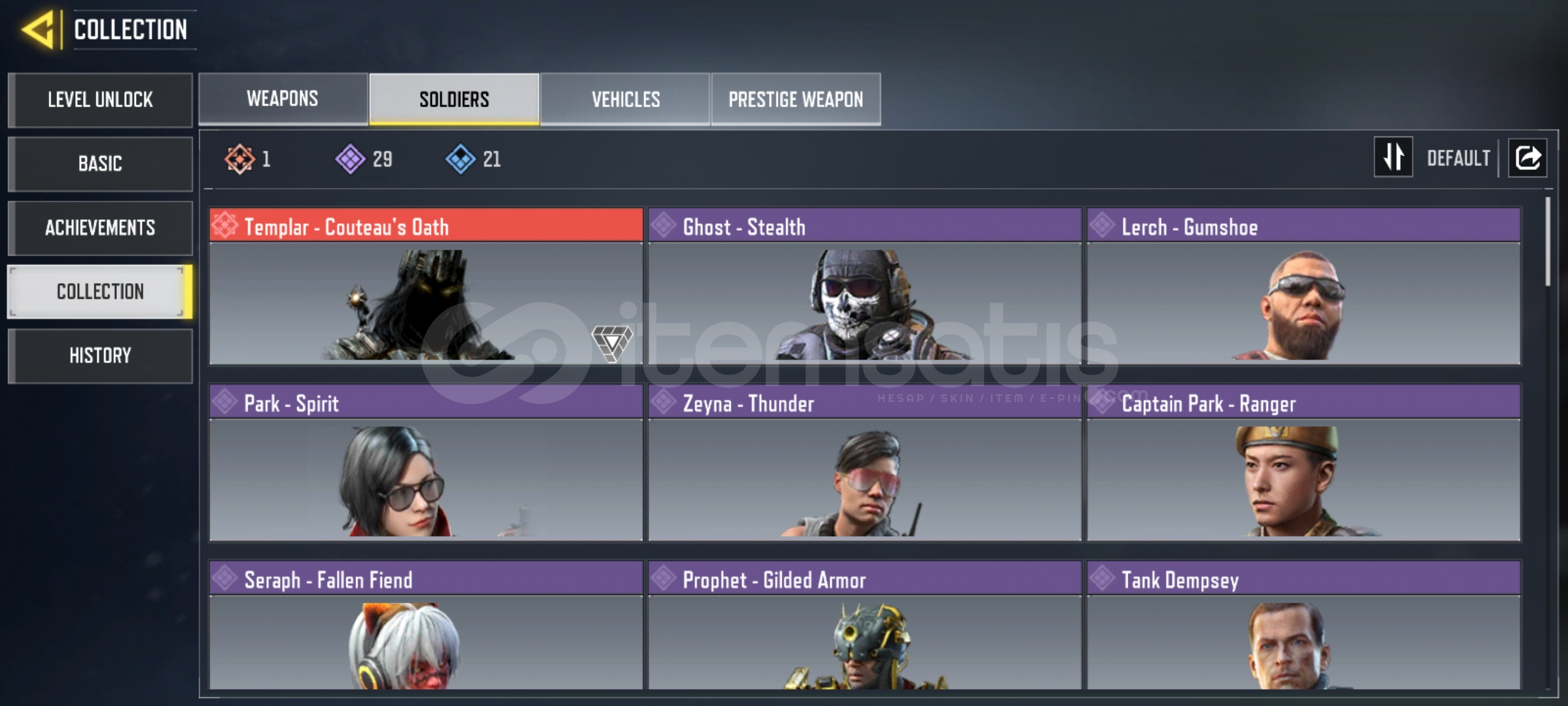 2-3 Yıllık Satılık Codm Hesap